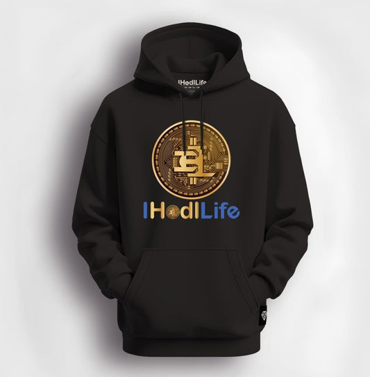 Black, Full Logo Smart Hoodie