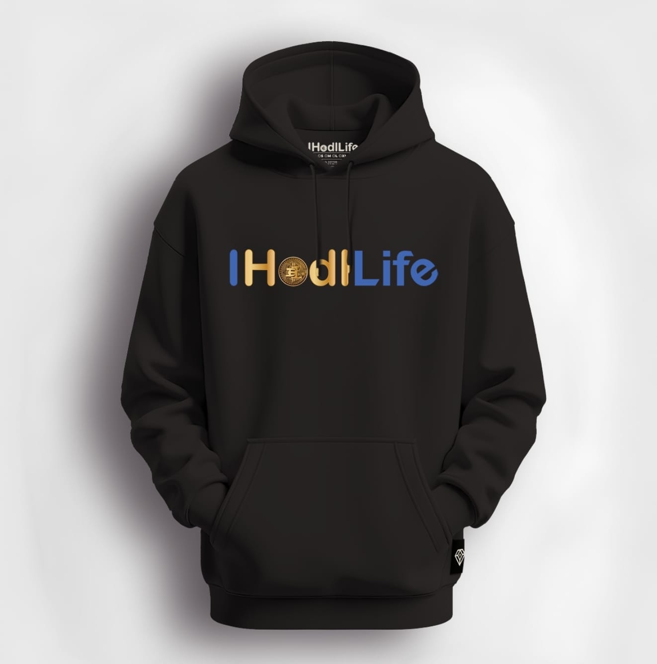 Black, IHodlLife Smart Hoodie