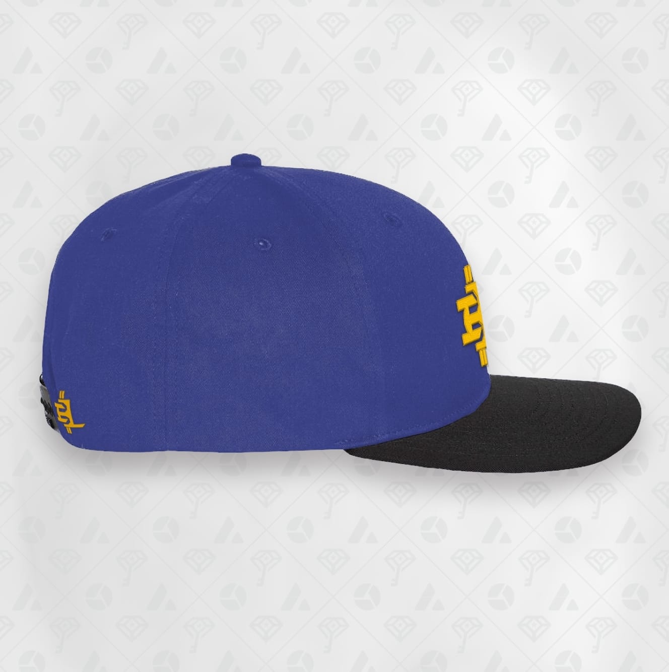 Blue, IHL Flat Brim Smart Hat