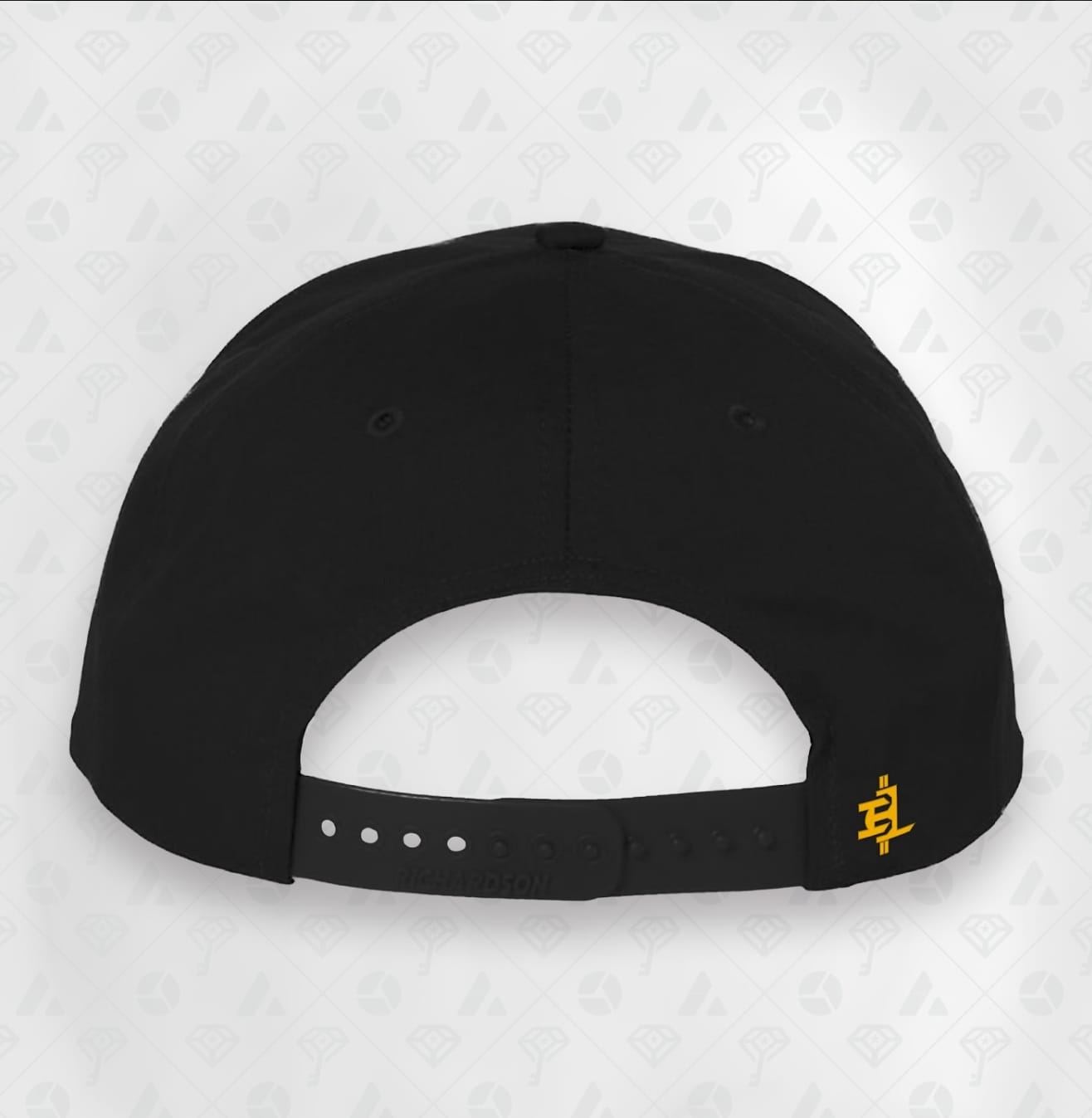 Black, IHL Flat Brim Smart Hat