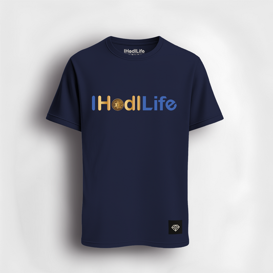 Navy, IHodlLife Smart T-Shirt
